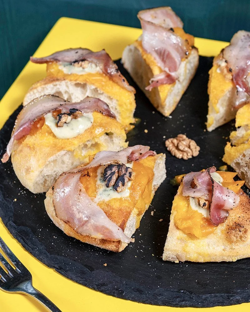 Focaccia Gourmet a Spicchi Enzima